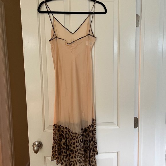 Moschino Animal Print Silk Dress - Picture 12 of 12